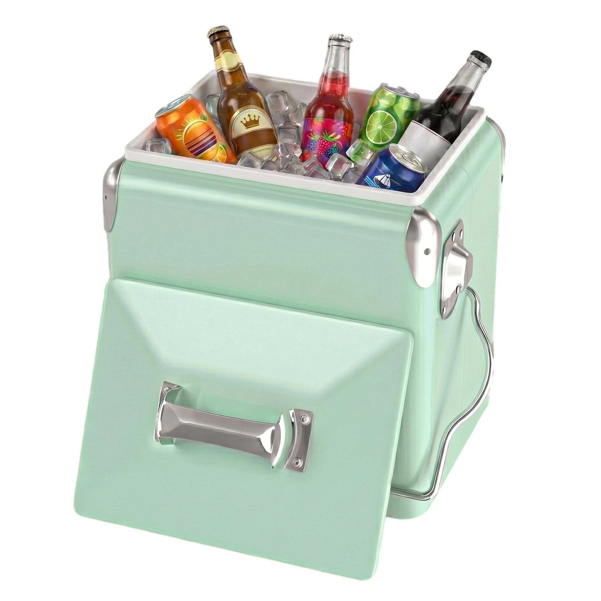 Winado 14 Qt Portable Insulated Ice Chest with Bottle Opener