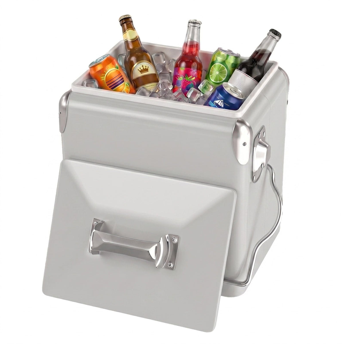 Winado 14 Qt Portable Insulated Ice Chest with Bottle Opener