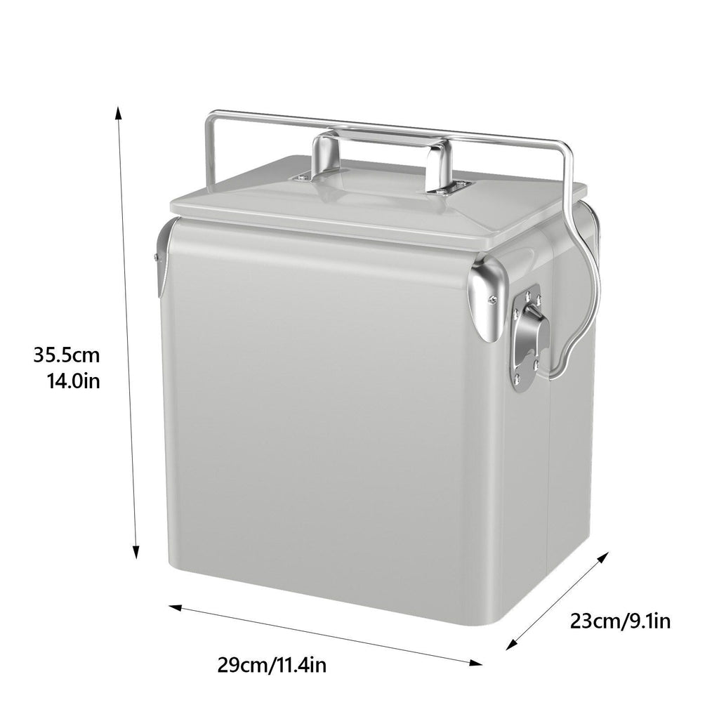 Winado 14 Qt Portable Insulated Ice Chest with Bottle Opener