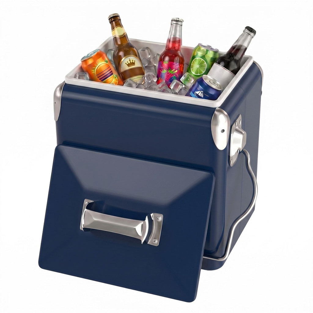 Winado 14 Qt Portable Insulated Ice Chest with Bottle Opener