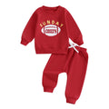 Toddler Baby Boy & Girl SUNDAY CHIEFS Football Outfit | 0-6 Months - # BAAA51210079