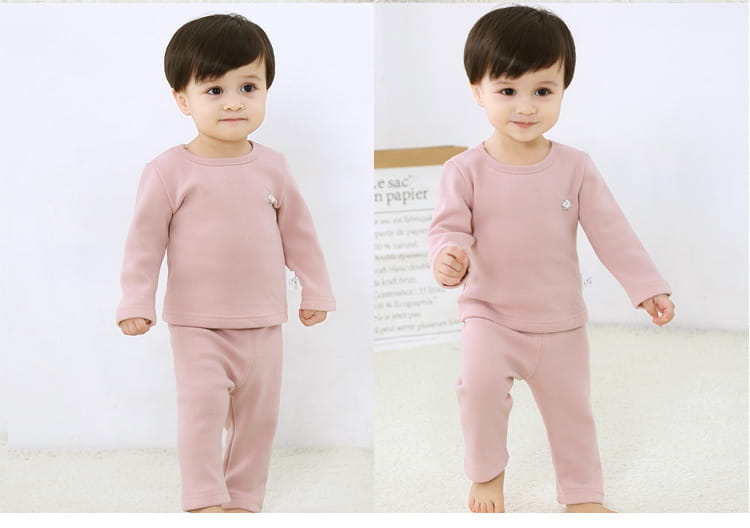 Winter Thermal Clothes Set | For Infants and Toddlers | 2 Pieces - # BAAA51210077 & GIAA21310013 & BOAA11310026